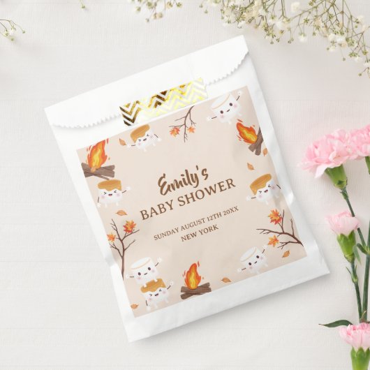 Mehr Liebe Fall Rustikales Camping Kinderdusche Geschenktütchen (Versiegelt)