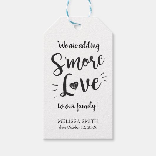 Mehr Liebe für die Liebhaber unserer Familie Geschenkanhänger (Vorderseite)