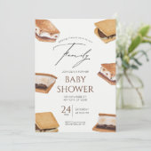 Mehr Liebe für unsere Kinderdusche Einladung (Stehend Vorderseite)