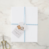 Mehr Liebe Geschlechtsneutrale Babydusche Geschenkanhänger (Mit Garn)