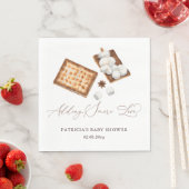 Mehr Liebe Geschlechtsneutrale Babydusche Serviette (Beispiel)