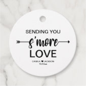 Mehr Liebe Hochzeit Geschenkanhänger (Vorderseite)