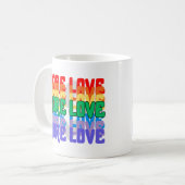 Mehr Liebe Kaffeetasse (Vorderseite Links)