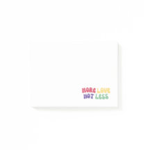 "Mehr Liebe nicht weniger" Liebe