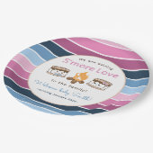 Mehr Liebe Pappteller (Schrägansicht)