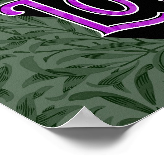 Mehr Liebe Poster (Ecke)