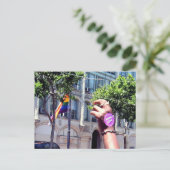 Mehr Liebe Postkarte (Stehend Vorderseite)