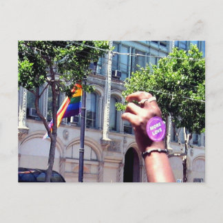 Mehr Liebe Postkarte