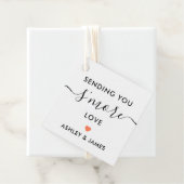 Mehr Liebe-Tag, Hochzeitskoralle Geschenkanhänger (Beispiel)