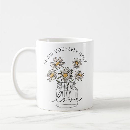 Mehr Liebe zeigen Kaffeetasse (Links)