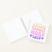 Mehr Liebe zeigen Notizblock (Innenseite)
