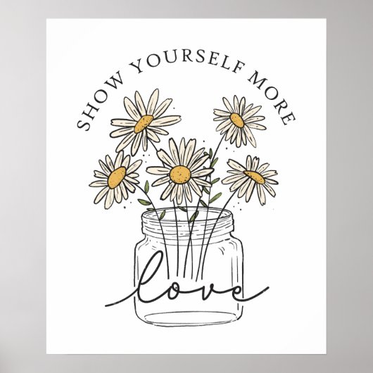 Mehr Liebe zeigen Poster (Vorne)