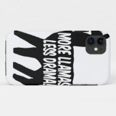 Mehr Llamas weniger Drama Case-Mate iPhone Hülle (Rückseite (Horizontal))