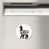 Mehr Llamas weniger Drama Magnet (In Situ (Geschirrspüler))