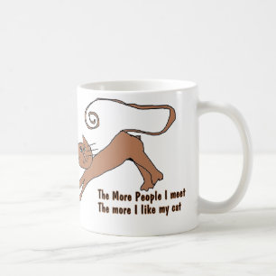 Mehr mag ich meine Katze TASSE
