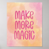 Mehr Magie Poster (Vorne)