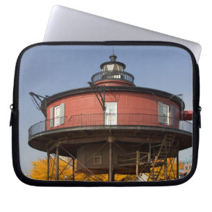 MEHR, MARYLAND. USA. Sieben-Fuß-Knoll Laptopschutzhülle