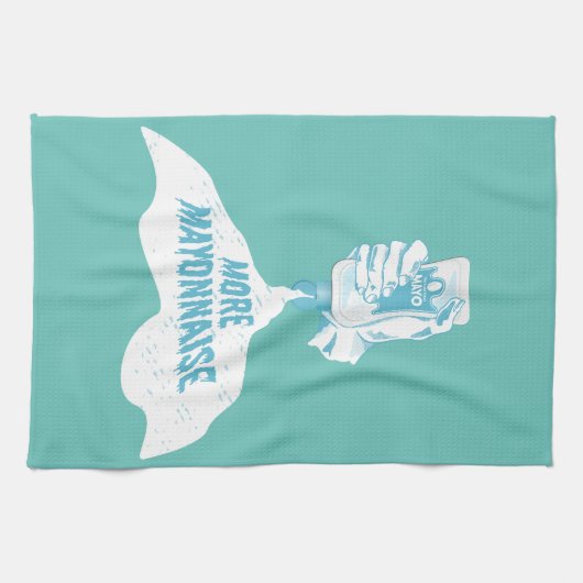 Mehr Mayonnaise Geschirrtuch (Horizontal)