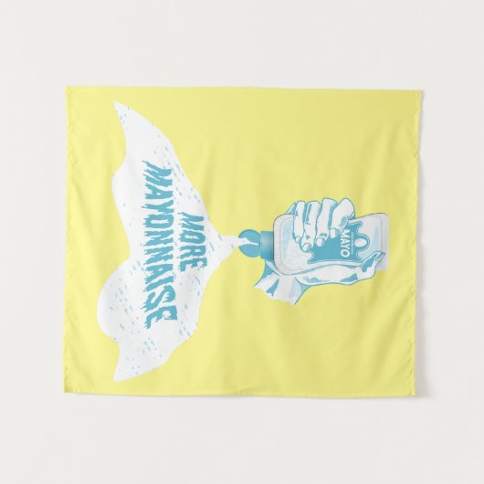 Mehr Mayonnaise Wandteppich (Vorderseite (Horizontal))