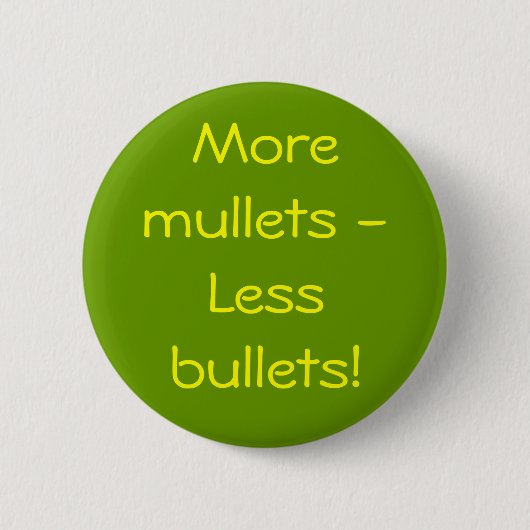 Mehr Meeräschen - weniger Kugeln! Button (Vorderseite)