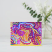 Mehr Meeres-Zonen Postkarte (Stehend Vorderseite)