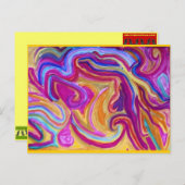 Mehr Meeres-Zonen Postkarte (Vorne/Hinten)