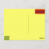 Mehr Meeres-Zonen Postkarte (Rückseite)