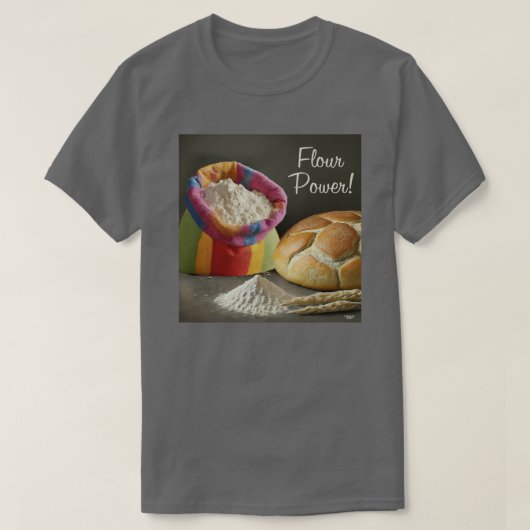 Mehr Mehl Power T-Shirt (Design vorne)
