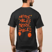 Mehr Meilen Lächeln T-Shirt (Rückseite)