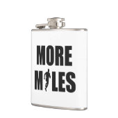 Mehr Meilen laufen Flachmann (Links)