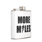 Mehr Meilen laufen Flachmann (Rechts)