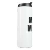 Mehr Meilen laufen Thermosbecher (Nach links gedreht)