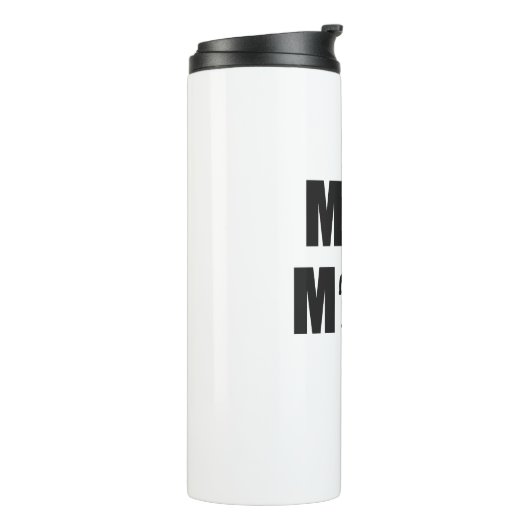 Mehr Meilen laufen Thermosbecher (Nach links gedreht)