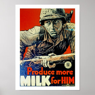 Mehr Milch für ihn produzieren Poster
