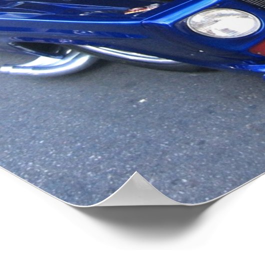 Mehr Motor Poster (Ecke)