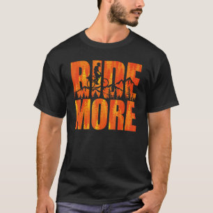 Mehr Mountainbiking Vintager Wald T-Shirt