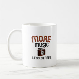 Mehr Musik Weniger Stress Kaffeetasse