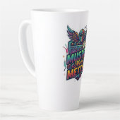 Mehr Mut Muster. Milchtasse (Linke Ecke)