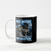 Mehr netter Typ Cringe Meme Wölfe lustig Alpha Kaffeetasse (Links)