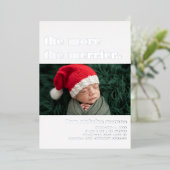 Mehr noch: | Heilige Geburtserklärung Folieneinladung (Stehend vorne)