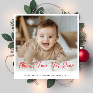 Mehr noch in diesem Jahr Baby Fun Weihnachten Foto
