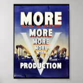 Mehr Produktion Poster (Vorne)