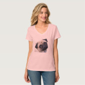 Mehr pugs wenige Drogen T-Shirt (Vorderseite Vollansicht)
