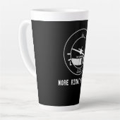 Mehr Rechte Rudder CFI Fluglehrer Pilotengeschenk Milchtasse (Linke Ecke)