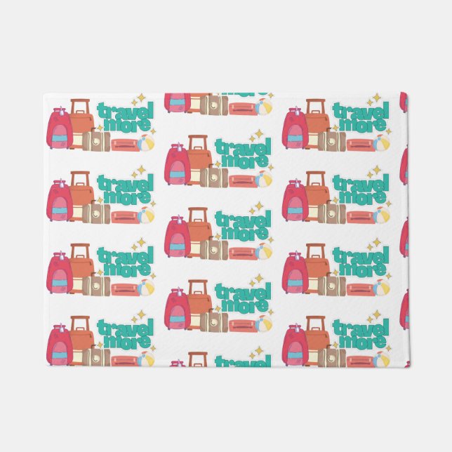 mehr Reisen Fußmatte (Vorderseite)