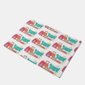 mehr Reisen Fußmatte (Schrägansicht)