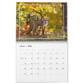 Mehr rote Füchse im Herbstkalender Kalender (Mär 2026)