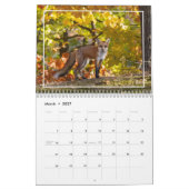 Mehr rote Füchse im Herbstkalender Kalender (Mär 2027)
