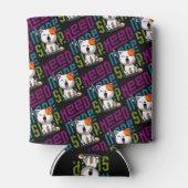 Mehr Schlaf brauchen | Funny Cat niedlicher Ausspr Dosenkühler (Rückseite)