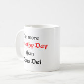 Mehr schlaflose Tage Kaffeetasse (Vorderseite Links)